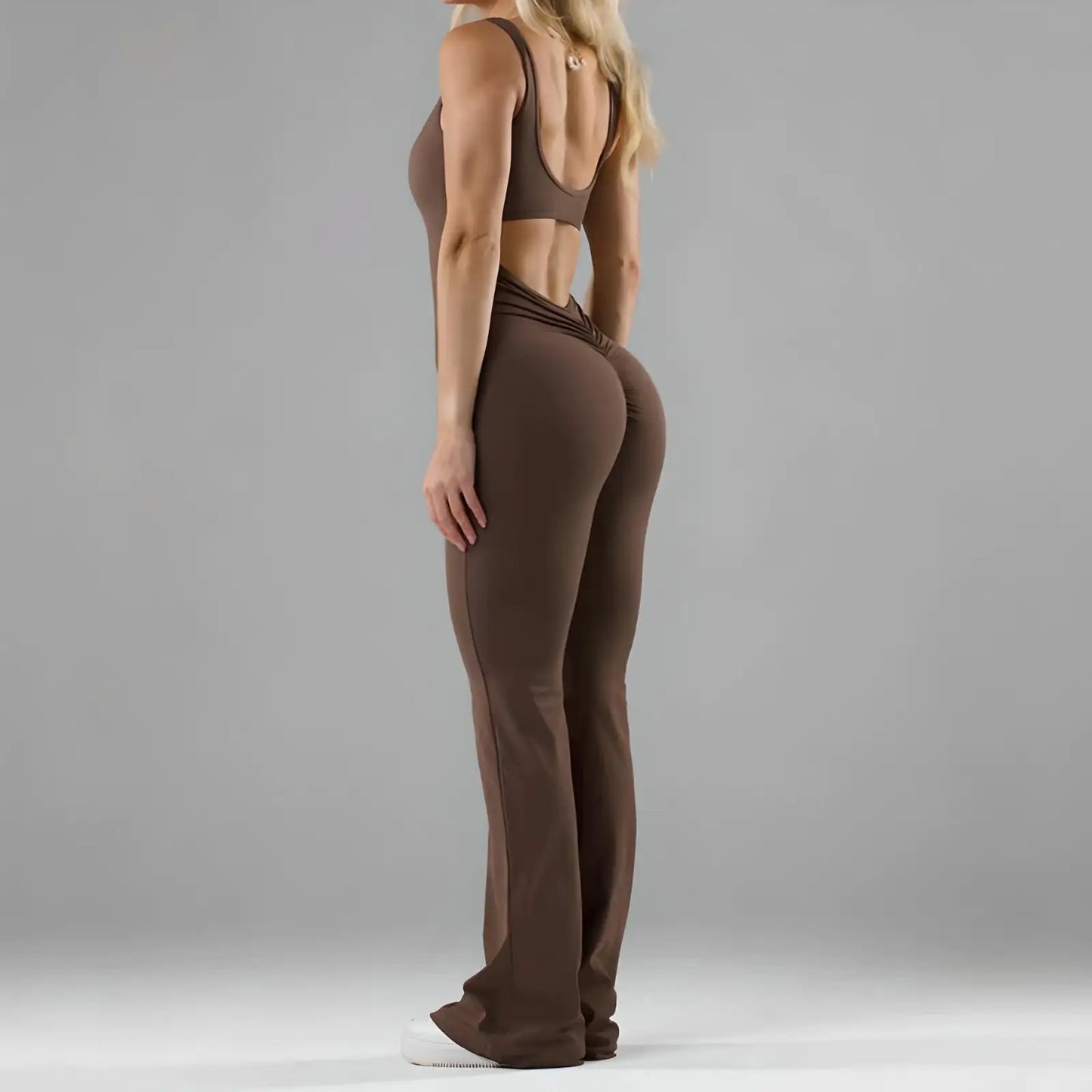 V-line Butt Scrunch Jumpsuit