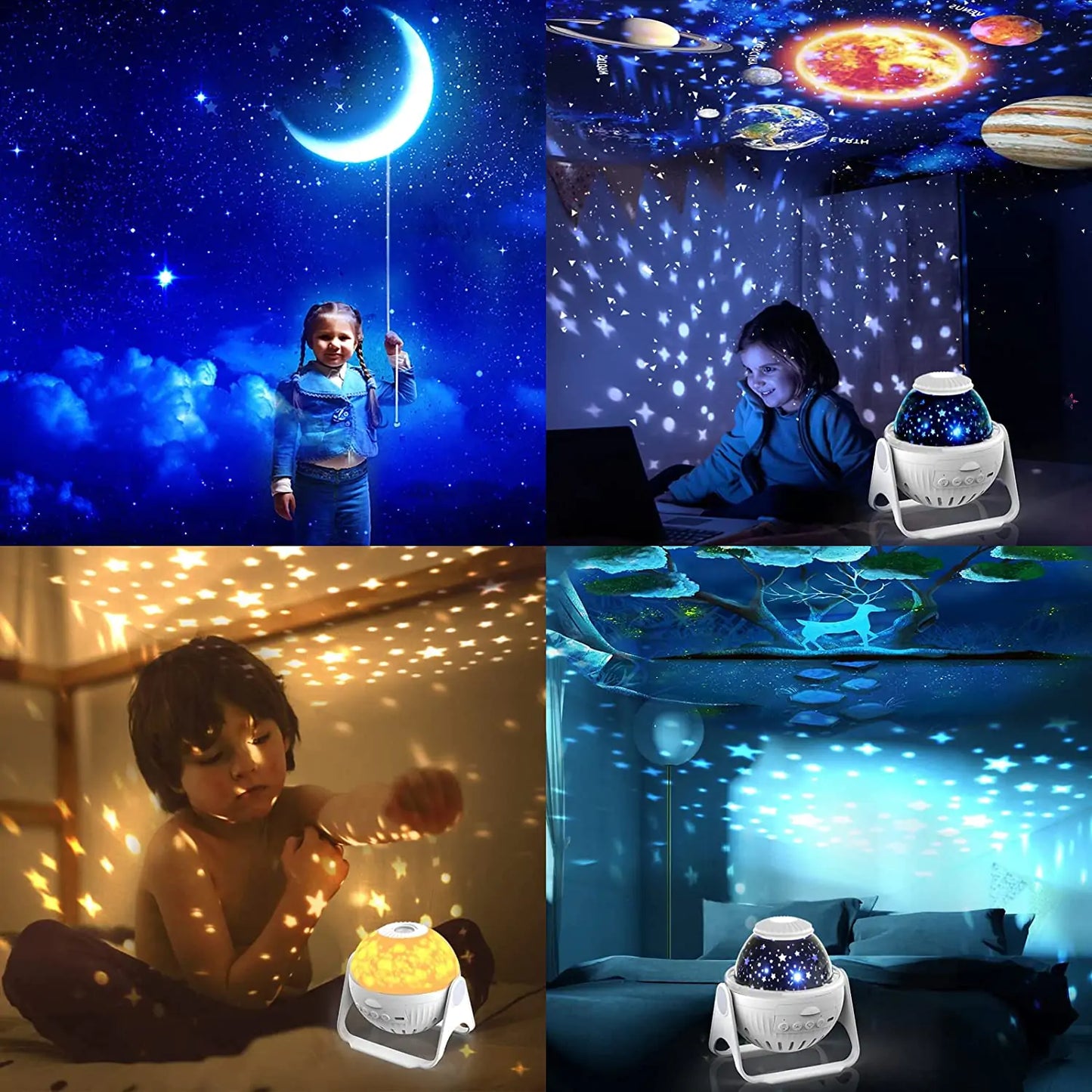 Galaxy Projector Room Decor