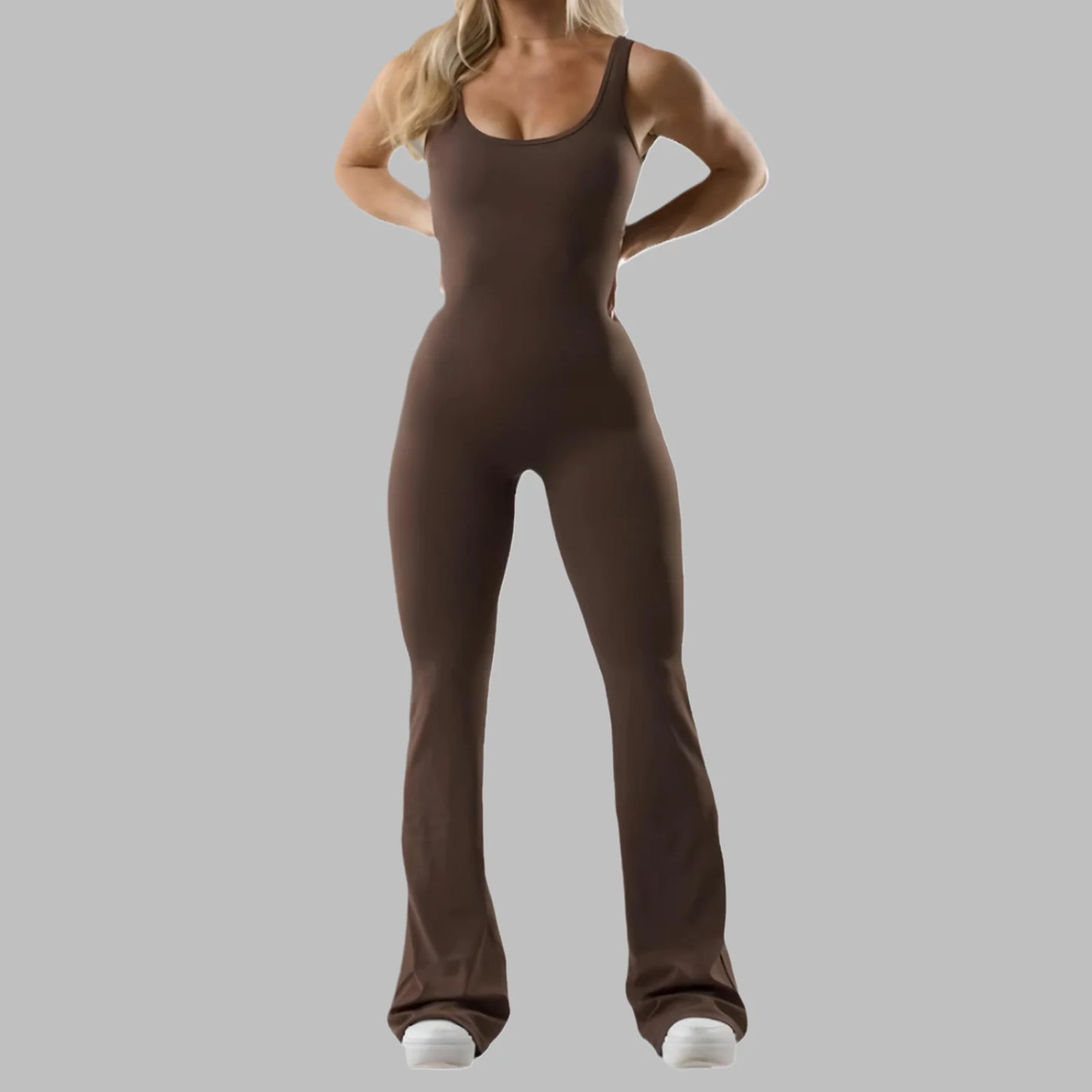 V-line Butt Scrunch Jumpsuit